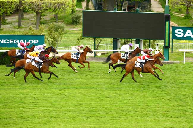 Photo d'arrivée de la course pmu PRIX LUTH ENCHANTEE à SAINT CLOUD le Vendredi 5 mai 2023