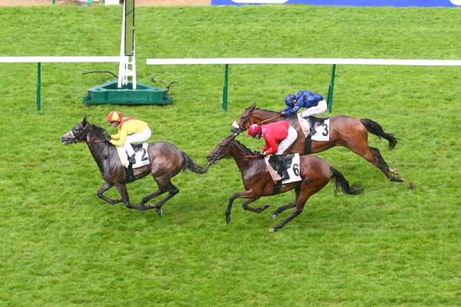 Photo d'arrivée de la course pmu PRIX DE LA GRANGE BATELIERE à LONGCHAMP le Dimanche 7 mai 2023