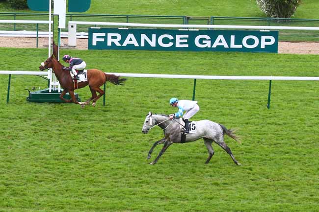 Photo d'arrivée de la course pmu PRIX DU PETIT MONTROUGE à LONGCHAMP le Dimanche 7 mai 2023
