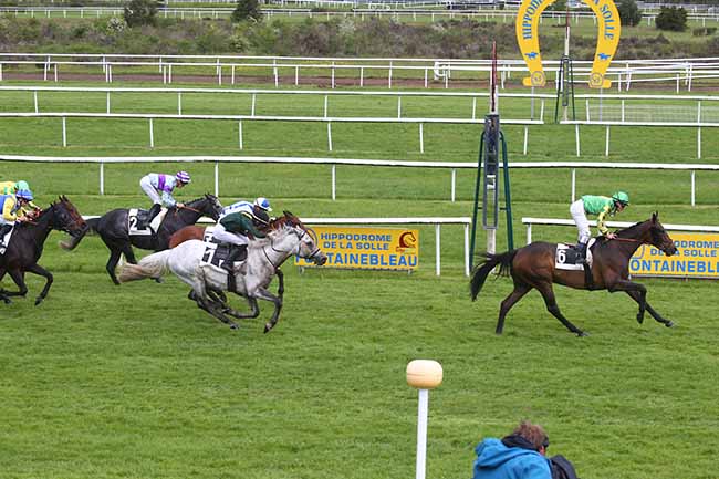 Photo d'arrivée de la course pmu PRIX DE LA PLATRIERE D'APREMONT à FONTAINEBLEAU le Mercredi 10 mai 2023