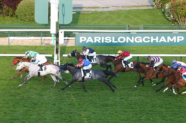 Photo d'arrivée de la course pmu PRIX DU PETIT BOIS à LONGCHAMP le Jeudi 18 mai 2023