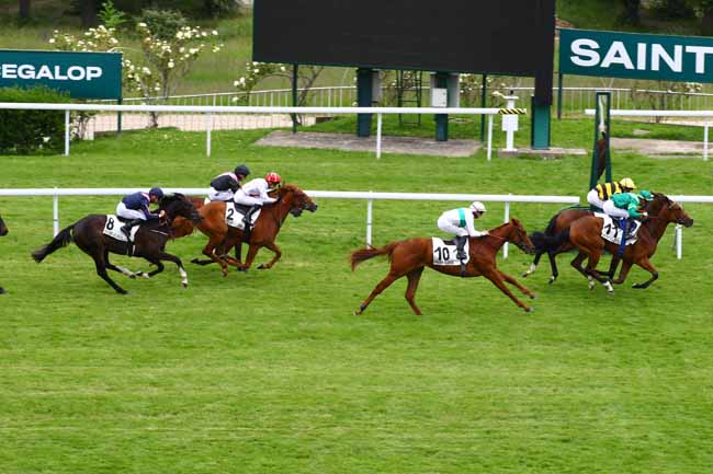 Photo d'arrivée de la course pmu PRIX LA BELLE II à SAINT CLOUD le Mardi 23 mai 2023
