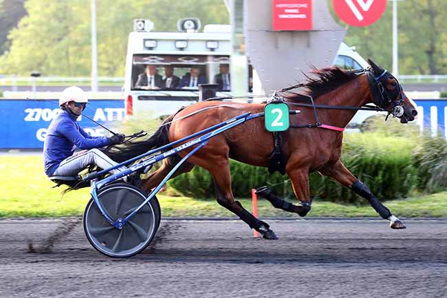 Photo d'arrivée de la course pmu PRIX MARCEL PERLBARG à PARIS-VINCENNES le Mardi 23 mai 2023