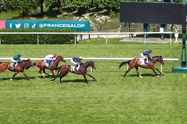 Photo d'arrivée de la course pmu PRIX CORRIDA à SAINT CLOUD le Dimanche 28 mai 2023