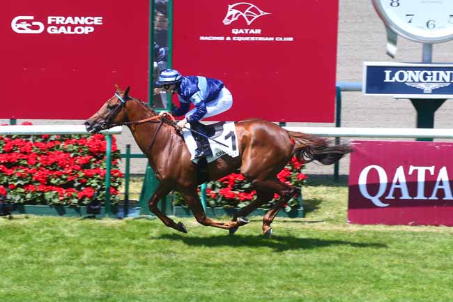 Photo d'arrivée de la course pmu GRAND PRIX DE CHANTILLY à CHANTILLY le Dimanche 4 juin 2023