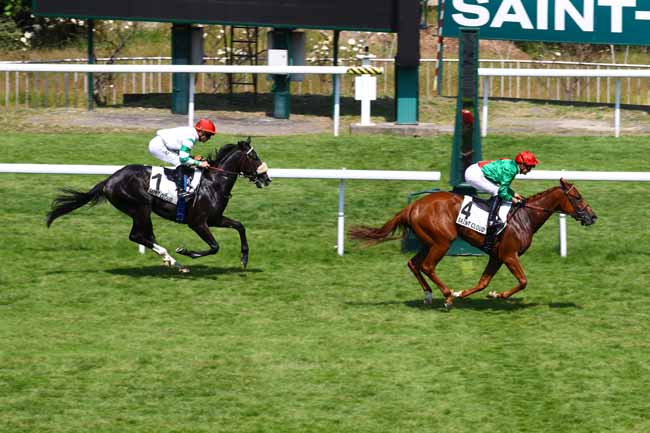 Photo d'arrivée de la course pmu PRIX DE CHAPET à SAINT CLOUD le Mardi 6 juin 2023
