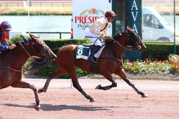 Photo d'arrivée de la course pmu PRIX DU CONSEIL REGIONAL DES PAYS DE LA LOIRE à LAVAL le Mercredi 7 juin 2023