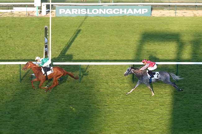 Photo d'arrivée de la course pmu PRIX DE BELLECHASSE à LONGCHAMP le Jeudi 15 juin 2023