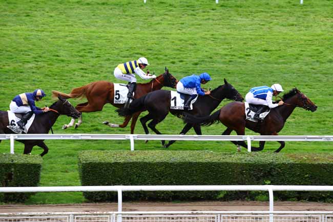 Photo d'arrivée de la course pmu PRIX LELIO à SAINT CLOUD le Lundi 19 juin 2023