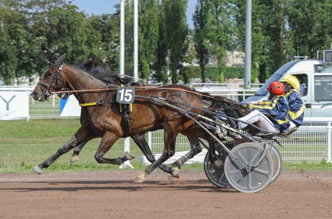 Photo d'arrivée de la course pmu PRIX DE BEAUMONT-DE-LOMAGNE à VICHY le Mercredi 28 juin 2023