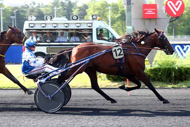 Photo d'arrivée de la course pmu PRIX URANIA à PARIS-VINCENNES le Vendredi 30 juin 2023