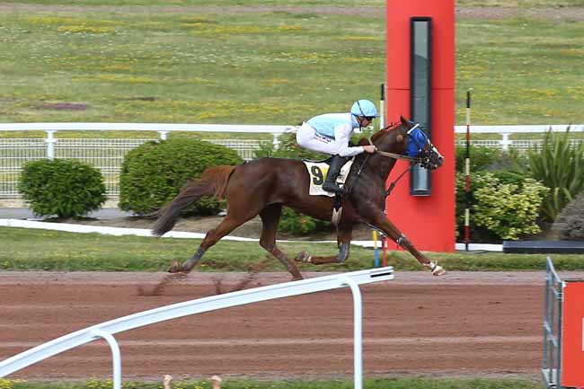 Photo d'arrivée de la course pmu PRIX DE CREPY-EN-VALOIS à ENGHIEN le Samedi 1 juillet 2023