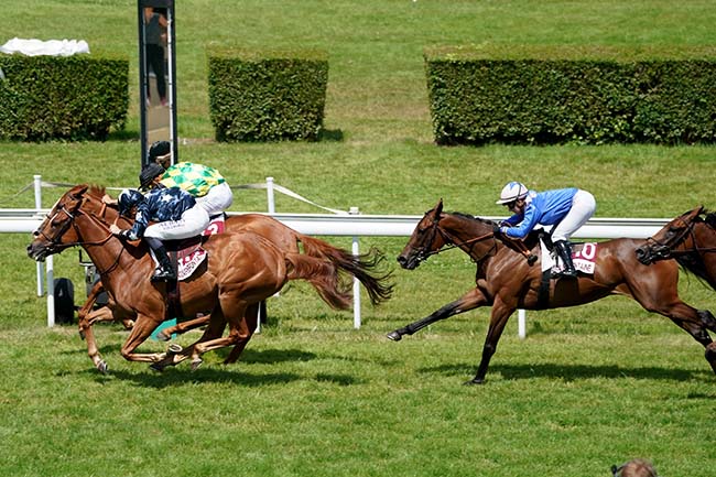 Photo d'arrivée de la course pmu PRIX LIBERTE - ACTU.FR (PRIX VALE) à CLAIREFONTAINE le Vendredi 7 juillet 2023