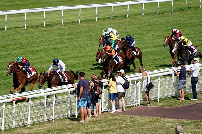 Photo d'arrivée de la course pmu PRIX LES NOUVELLES DE FALAISE - ACTU.FR (PRIX DE VAUVILLE) à CLAIREFONTAINE le Vendredi 7 juillet 2023