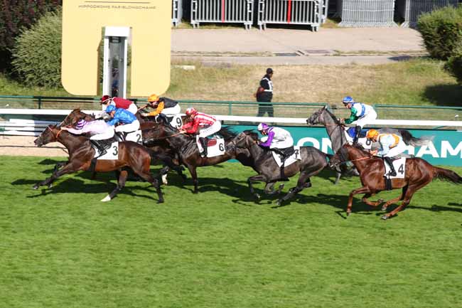 Photo d'arrivée de la course pmu PRIX DE POITONVRILLE à LONGCHAMP le Vendredi 14 juillet 2023