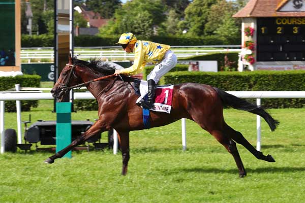 Photo d'arrivée de la course pmu PRIX FESTIVAL MANGA - LE DRAKKAR (PRIX VIRUNGA) à CLAIREFONTAINE le Samedi 15 juillet 2023