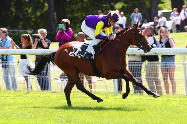 Photo d'arrivée de la course pmu PRIX DE LA VILLE AUX QUATRE PORTS à DIEPPE le Mardi 25 juillet 2023