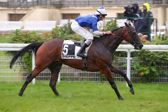 Photo d'arrivée de la course pmu PRIX DES SARDINIERS à DIEPPE le Lundi 31 juillet 2023