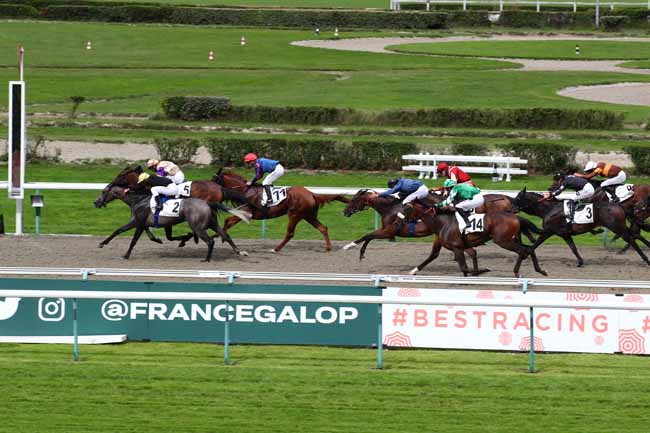 Photo d'arrivée de la course pmu PRIX DE LIVAROT à DEAUVILLE le Mardi 1 août 2023