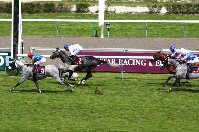 Photo d'arrivée de la course pmu DOHA CUP (PRIX MANGANATE) à DEAUVILLE le Mardi 8 août 2023