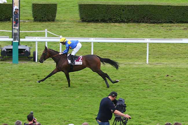 Photo d'arrivée de la course pmu PRIX ZETURF - PARIS HIPPIQUES SUR INTERNET (PRIX ROSELIERE) à CLAIREFONTAINE le Vendredi 11 août 2023