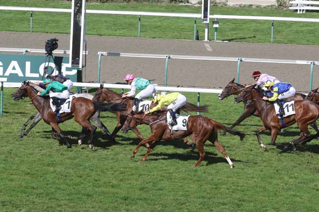 Photo d'arrivée de la course pmu PRIX DE POMONE à DEAUVILLE le Samedi 19 août 2023