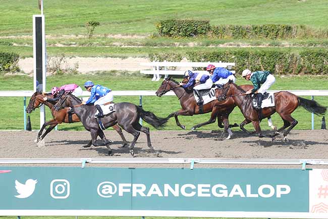 Photo d'arrivée de la course pmu PRIX DE LA RECONVERSION D'UN CHEVAL DE COURSE EN CHEVAL DE HORSEBALL (PRIX D'ARGENTAN) à DEAUVILLE le Jeudi 24 août 2023