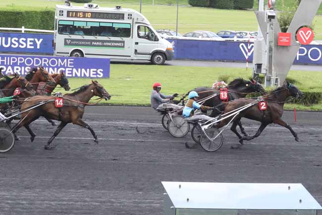 Photo d'arrivée de la course pmu PRIX DE JUSSEY à PARIS-VINCENNES le Lundi 28 août 2023