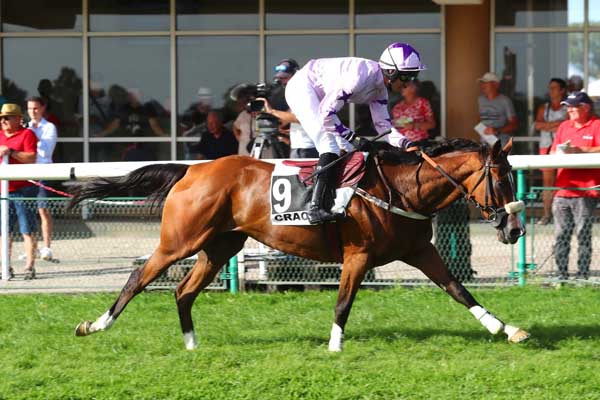 Photo d'arrivée de la course pmu PRIX GENYBET (PRIX FINEAU) à CRAON le Lundi 4 septembre 2023