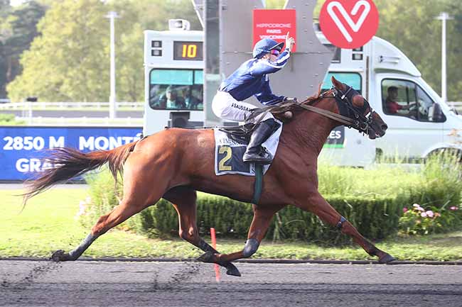 Photo d'arrivée de la course pmu PRIX ALFRED LEFEVRE à PARIS-VINCENNES le Mardi 5 septembre 2023