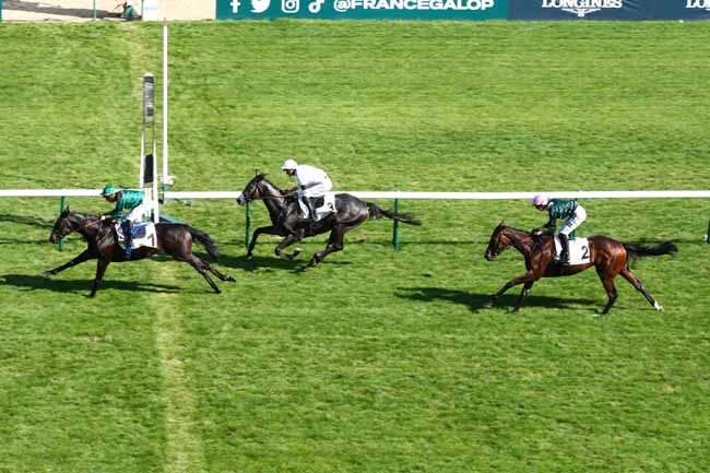 Photo d'arrivée de la course pmu PRIX DES CHENES à LONGCHAMP le Jeudi 7 septembre 2023