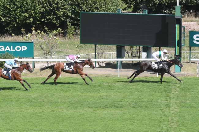Photo d'arrivée de la course pmu PRIX RAVINELLA à SAINT CLOUD le Vendredi 8 septembre 2023