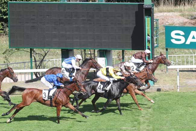 Photo d'arrivée de la course pmu PRIX TURENNE à SAINT CLOUD le Vendredi 8 septembre 2023