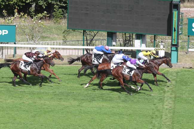 Photo d'arrivée de la course pmu PRIX DE LEVIS-SAINT-NOM à SAINT CLOUD le Vendredi 8 septembre 2023