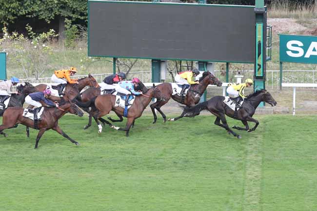 Photo d'arrivée de la course pmu PRIX DE DAVRON à SAINT CLOUD le Vendredi 8 septembre 2023