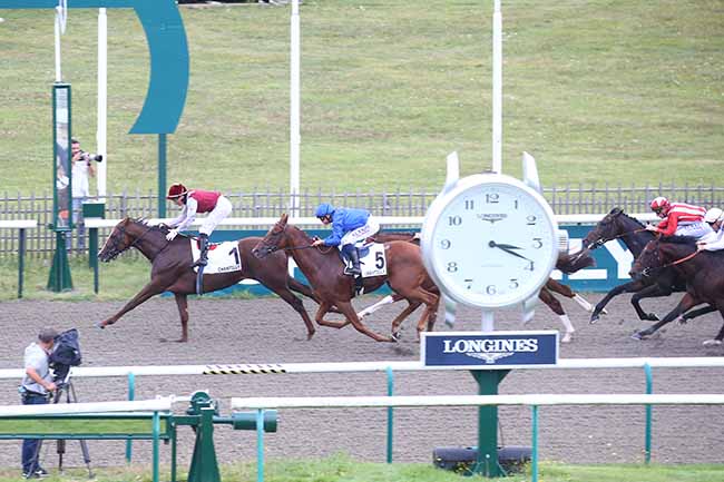 Photo d'arrivée de la course pmu PRIX TILBURY à CHANTILLY le Mercredi 13 septembre 2023