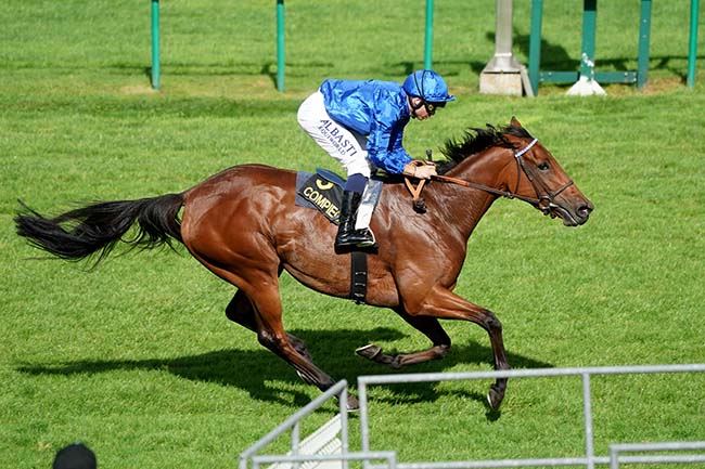 Photo d'arrivée de la course pmu PRIX DE L'ABBAYE SAINT-CORNEILLE à COMPIEGNE le Lundi 18 septembre 2023