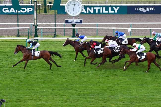 Photo d'arrivée de la course pmu PRIX DE LA GRANDE SINGERIE à CHANTILLY le Jeudi 28 septembre 2023
