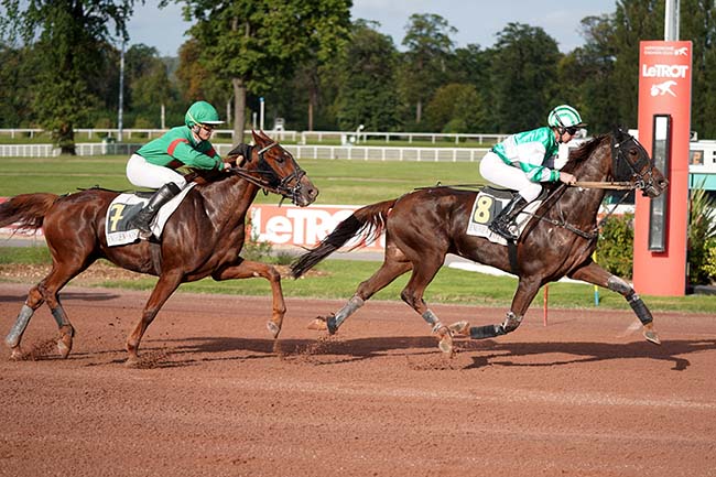 Photo d'arrivée de la course pmu PRIX DE VENISSIEUX à ENGHIEN le Samedi 30 septembre 2023