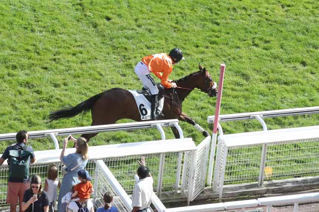 Photo d'arrivée de la course pmu PRIX FALZAREGO à AUTEUIL le Dimanche 8 octobre 2023