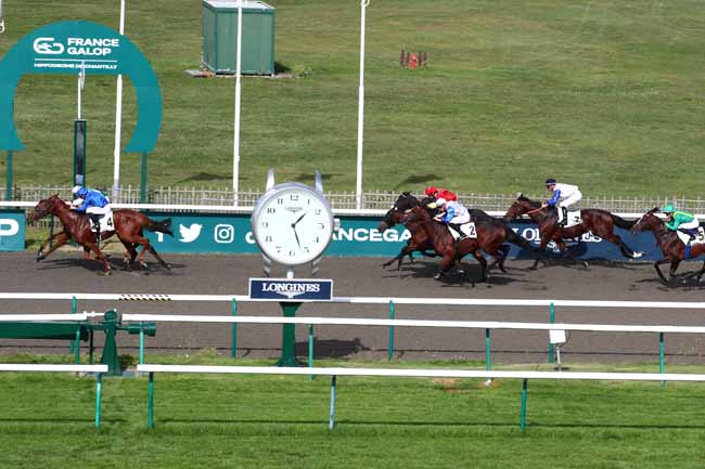 Photo d'arrivée de la course pmu PRIX DE COYE à CHANTILLY le Mercredi 11 octobre 2023