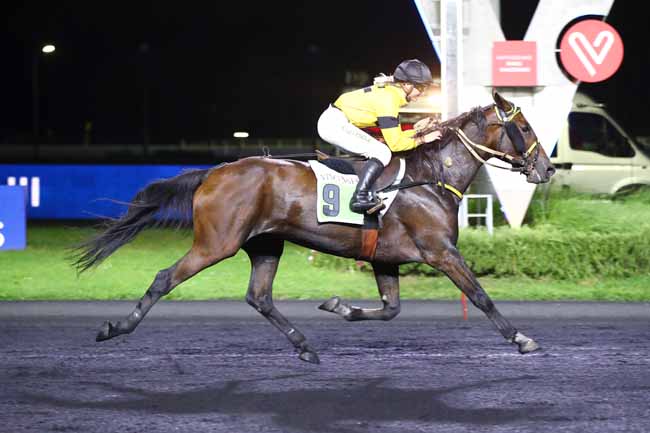 Photo d'arrivée de la course pmu PRIX GORDONIA à PARIS-VINCENNES le Vendredi 13 octobre 2023