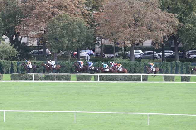 Photo d'arrivée de la course pmu PRIX DE NANTES à AUTEUIL le Samedi 14 octobre 2023