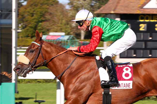 Photo d'arrivée de la course pmu PRIX ASTHEYA (PRIX DES BALSAMINES) à CLAIREFONTAINE le Lundi 16 octobre 2023