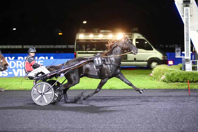 Photo d'arrivée de la course pmu PRIX BRUCIA à PARIS-VINCENNES le Vendredi 20 octobre 2023