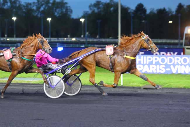 Photo d'arrivée de la course pmu PRIX MAJA à PARIS-VINCENNES le Mardi 24 octobre 2023