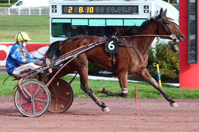 Photo d'arrivée de la course pmu PRIX DU BAS-RHIN à ENGHIEN le Dimanche 29 octobre 2023
