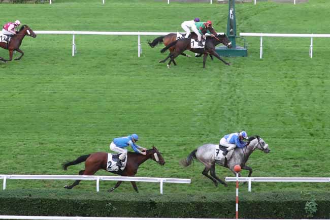 Photo d'arrivée de la course pmu PRIX DE SAINT-MARTIN-DU-CHENE à SAINT CLOUD le Lundi 30 octobre 2023