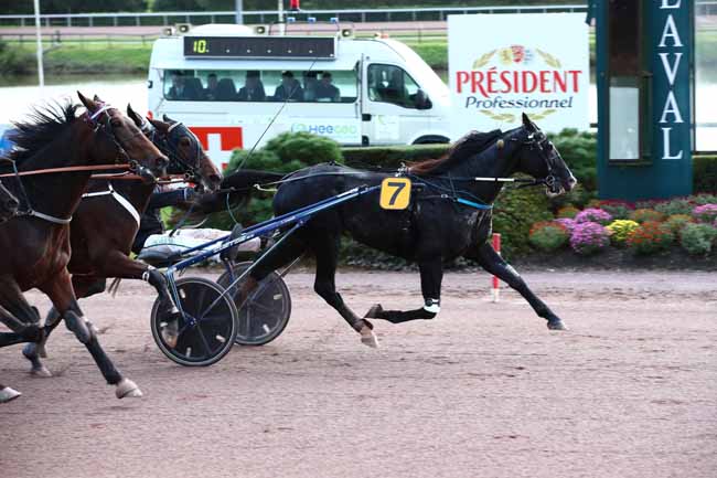 Photo d'arrivée de la course pmu PRIX CREDIT AGRICOLE - ANJOU MAINE à LAVAL le Mercredi 1 novembre 2023