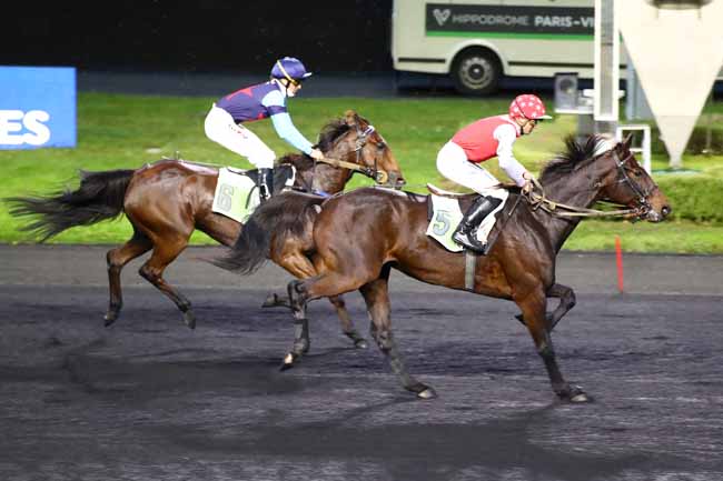 Photo d'arrivée de la course pmu PRIX REYNOLDS à PARIS-VINCENNES le Lundi 6 novembre 2023